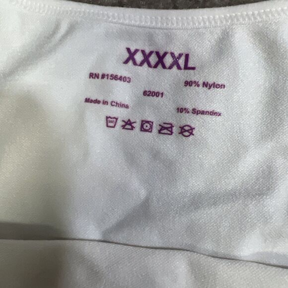 Truekind By Shapermint Scoop Neck Cami Size 4XL. White. - Picture 2 of 5